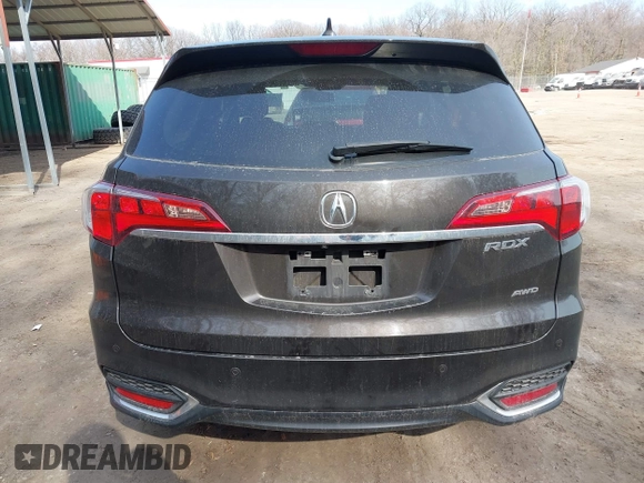 2017 Acura RDX w/Advance Pkg with VIN 5J8TB4H72HL029625, listed as a IAAI auction lot 41719080 with 257,966 mi miles. Bid and sale history available at carsss.com. Image 16.