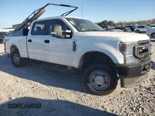 2022 Ford Super Duty F-250 SRW XL with VIN 1FT7W2B66NEE67511, listed as a Copart auction lot 76592314 with 15,847 mi miles and Salvage Title. Bid and sale history available at carsss.com. Image 4.