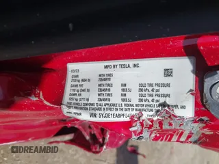 2023 Tesla Model 3 с VIN 5YJ3E1EA8PF545137, выставлен на аукционе IAAI как лот 41992188 с пробегом 35 393 миль миль и . История ставок и продаж доступна на DreamBid. Изображение 9.