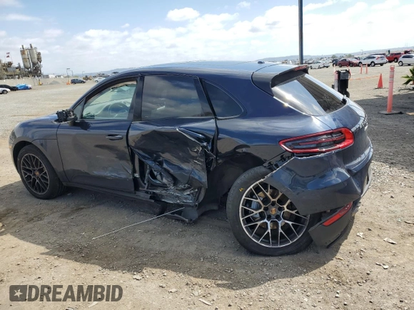 2018 Porsche Macan S with VIN WP1AB2A51JLB35667, listed as a Copart auction lot 54934495 with Not provided miles and Salvage title. Bid and sale history available at DreamBid. Image 2.