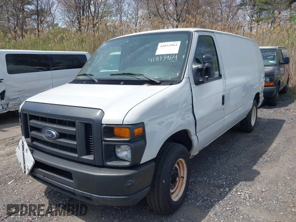 2010 Ford Econoline Cargo Commercial with VIN 1FTNE1EWXADA91363, listed as a IAAI auction lot 41833964 with 167,426 mi miles and . Bid and sale history available at carsss.com. Image 2.