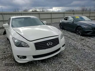 2013 Infiniti M with VIN JN1BY1AP8DM513078, listed as a Copart auction lot 89155455 with 171,891 mi miles and Salvage Title. Bid and sale history available at carsss.com. Image 10.