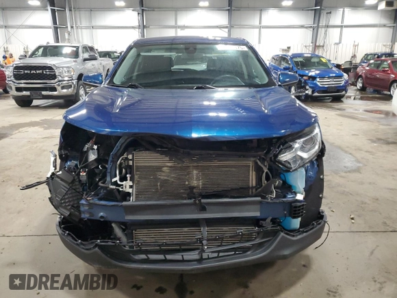 2021 Chevrolet Equinox LT with VIN 2GNAXUEV3M6143606, listed as a Copart auction lot 52160375 with 90,449 mi miles and Salvage Title. Bid and sale history available at DreamBid. Image 5.