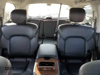 2019 Nissan Armada Platinum with VIN JN8AY2NF3K9350845, listed as a Copart auction lot 47219855 with 64,743 mi miles and Salvage title. Bid and sale history available at DreamBid. Image 10.