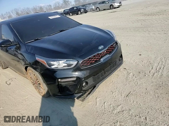 2021 Kia Forte GT with VIN 3KPF44AC9ME274440, listed as a Copart auction lot 46669615 with 73,572 mi miles and Salvage Title. Bid and sale history available at carsss.com. Image 11.