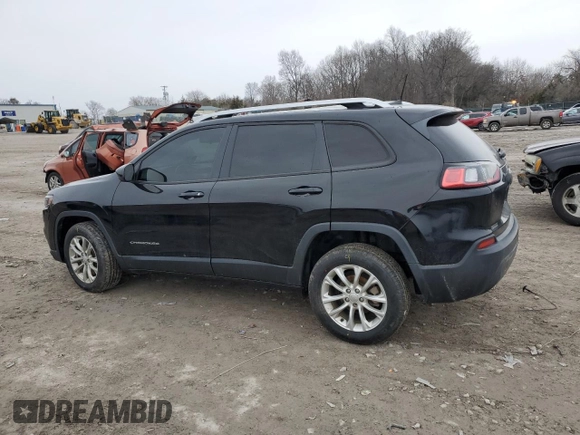 2020 Jeep Cherokee Latitude with VIN 1C4PJLCB7LD581651, listed as a Copart auction lot 42816555 with 100,845 mi miles and Salvage Title. Bid and sale history available at DreamBid. Image 2.