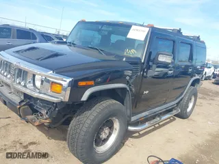 2005 Hummer H2 SUV with VIN 5GRGN23U05H128420, listed as a IAAI auction lot 41983395 with 194,925 mi miles. Bid and sale history available at carsss.com. Image 18.
