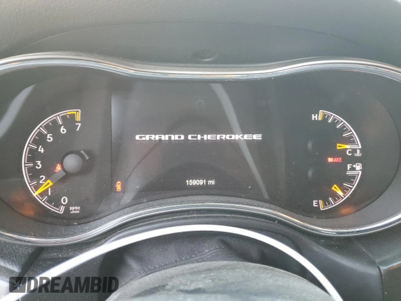 2018 Jeep Grand Cherokee Limited z VIN 1C4RJFBG7JC369651, wystawiony jako Copart lot #81523544 z przebiegiem 159 091 mil mil oraz Szkoda całkowita • Salvage title. Historia ofert i sprzedaży dostępna na DreamBid. Obrazek 9.