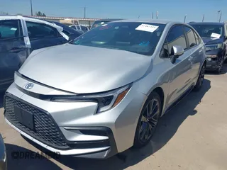 2025 Toyota Corolla SE with VIN 5YFS4MCE7SP217887, listed as a IAAI auction lot 41487259 with 3,515 mi miles. Bid and sale history available at carsss.com. Image 2.