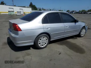 2005 Honda Civic LX z VIN 2HGES16515H610700, wystawiony jako Copart lot #53924335 z przebiegiem 195 539 mil mil oraz Tytuł czysty. Historia ofert i sprzedaży dostępna na DreamBid. Obrazek 3.