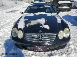 2004 Mercedes-Benz SL-Class with VIN WDBSK75F34F074135, listed as a Copart auction lot 45679375 with 59,440 mi miles and Clean Title. Bid and sale history available at carsss.com. Image 5.