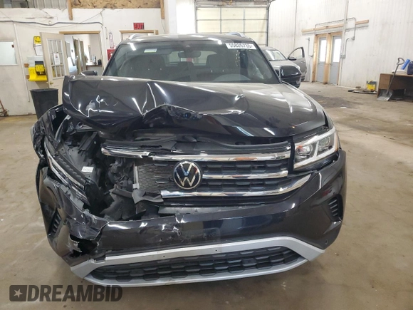 2020 Volkswagen Atlas SEL with VIN 1V2ME2CA5LC214793, listed as a Copart auction lot 55826735 with 55,654 mi miles and Salvage title. Bid and sale history available at DreamBid. Image 5.