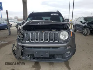2017 Jeep Renegade Latitude z VIN ZACCJABB5HPF37984, wystawiony jako Copart lot #52618355 z przebiegiem 123 335 mil mil oraz Szkoda całkowita • Salvage title. Historia ofert i sprzedaży dostępna na DreamBid. Obrazek 5.