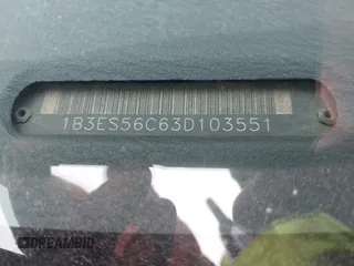 2003 Dodge Neon SXT z VIN 1B3ES56C63D103551, wystawiony jako IAAI lot #41158484 z przebiegiem 175 681 mil mil oraz . Historia ofert i sprzedaży dostępna na DreamBid. Obrazek 9.