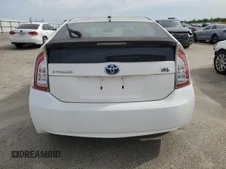 2012 Toyota Prius One with VIN JTDKN3DU8C1548075, listed as a Copart auction lot 55185645 with 38,396 mi miles and Clean Title. Bid and sale history available at carsss.com. Image 6.