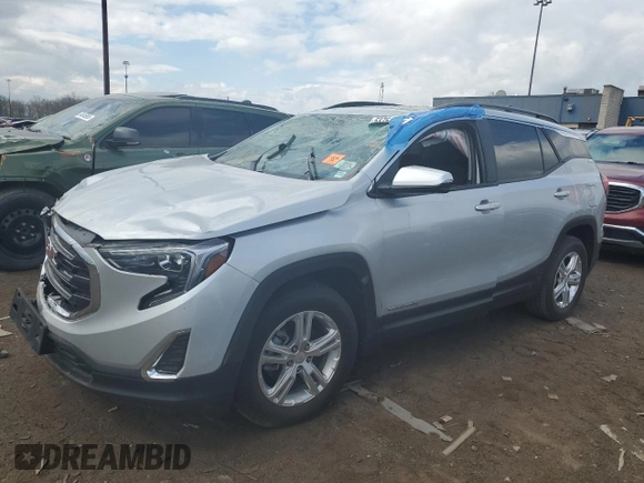 2021 GMC Terrain SLE с VIN 3GKALTEV7ML319930, выставлен на аукционе Copart как лот 53754315 с пробегом 29 088 миль миль и Чистый • Clean title. История ставок и продаж доступна на DreamBid. Изображение 1.