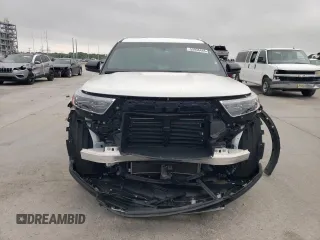 2023 Ford Explorer King Ranch with VIN 1FM5K7LC1PGB48735, listed as a Copart auction lot 50936445 with 8,265 mi miles and Salvage Title. Bid and sale history available at carsss.com. Image 5.
