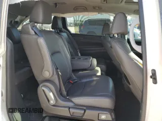 2018 Honda Odyssey EX-L with VIN 5FNRL6H72JB005268, listed as a Copart auction lot 50263645 with 136,036 mi miles and Salvage Title. Bid and sale history available at carsss.com. Image 11.