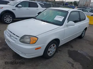 2005 Hyundai Accent GLS with VIN KMHCG35C45U327283, listed as a IAAI auction lot 41585862 with 85,791 mi miles. Bid and sale history available at carsss.com. Image 2.