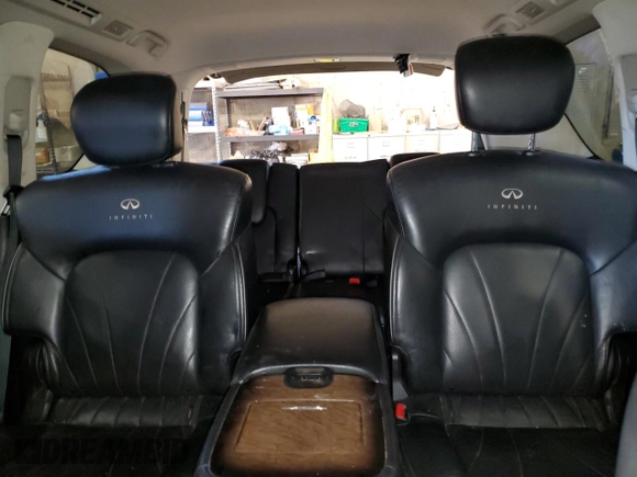 2014 Infiniti QX80 with VIN JN8AZ2NE9E9063812, listed as a Copart auction lot 49495815 with 170,290 mi miles and Salvage Title. Bid and sale history available at carsss.com. Image 10.