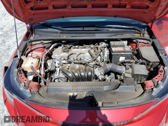 2021 Toyota Corolla LE with VIN JTDEPMAE9MJ138087, listed as a Copart auction lot 47800135 with 46,969 mi miles and Salvage Title. Bid and sale history available at DreamBid. Image 12.