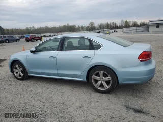 2012 Volkswagen Passat SE w/Sunroof with VIN 1VWBH7A32CC032189, listed as a Copart auction lot 50710265 with 69,750 mi miles and Salvage Title. Bid and sale history available at carsss.com. Image 2.