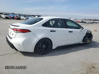 2022 Toyota Corolla SE with VIN 5YFS4MCEXNP103984, listed as a Copart auction lot 45969555 with 17,531 mi miles and Salvage Title. Bid and sale history available at DreamBid. Image 3.