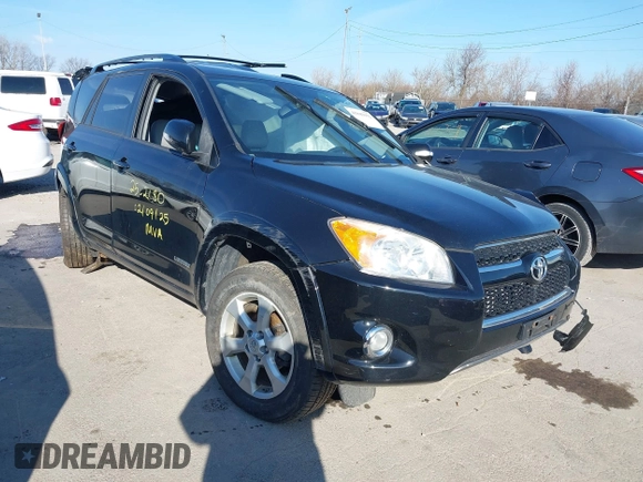 2012 Toyota RAV4 Limited with VIN 2T3DF4DV2CW233259, listed as a IAAI auction lot 41843952 with Not Provided miles. Bid and sale history available at carsss.com. Image 1.