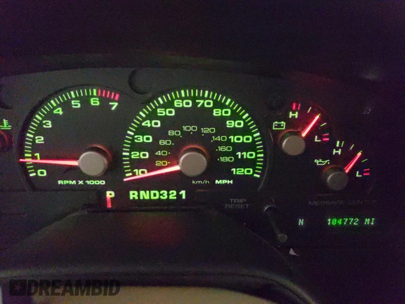 2003 Ford Explorer Limited с VIN 1FMZU75K43UC24704, выставлен на аукционе Copart как лот 58601065 с пробегом 104 772 миль миль и Чистый • Clean title. История ставок и продаж доступна на DreamBid. Изображение 9.