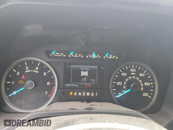 2016 Ford F-150 XLT with VIN 1FTEW1EF9GKD61944, listed as a Copart auction lot 53805495 with 233,579 mi miles and Salvage Title. Bid and sale history available at DreamBid. Image 9.