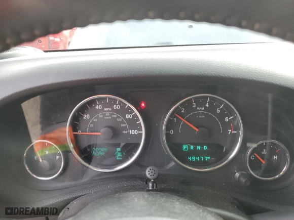 2018 Jeep Wrangler JK Sport with VIN 1C4AJWAG9JL924713, listed as a Copart auction lot 42178565 with 49,477 mi miles and Salvage Title. Bid and sale history available at carsss.com. Image 9.