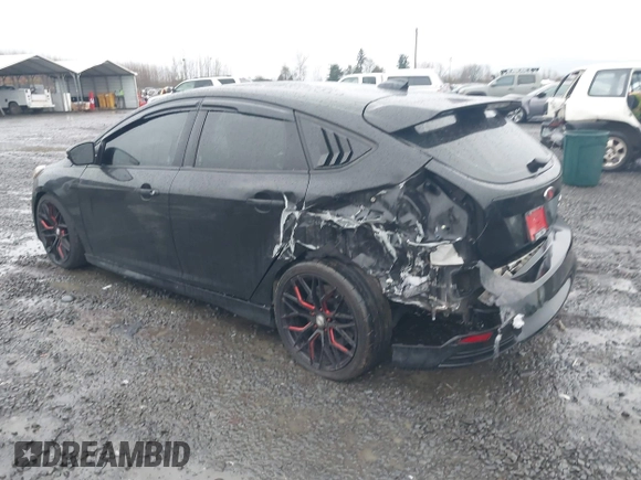 2014 Ford Focus ST with VIN 1FADP3L91EL441379, listed as a IAAI auction lot 41092598 with 58,670 mi miles and . Bid and sale history available at carsss.com. Image 3.