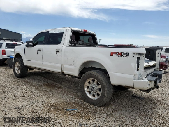 2017 Ford F-250 Lariat with VIN 1FT7W2BT6HED83358, listed as a Copart auction lot 60636715 with 140,578 mi miles and Salvage title. Bid and sale history available at DreamBid. Image 2.