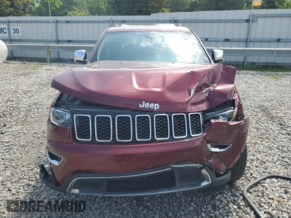 2017 Jeep Grand Cherokee Limited с VIN 1C4RJEBG3HC634232, выставлен на аукционе Copart как лот 59809905 с пробегом 125 900 миль миль и Списание • Salvage title. История ставок и продаж доступна на DreamBid. Изображение 5.