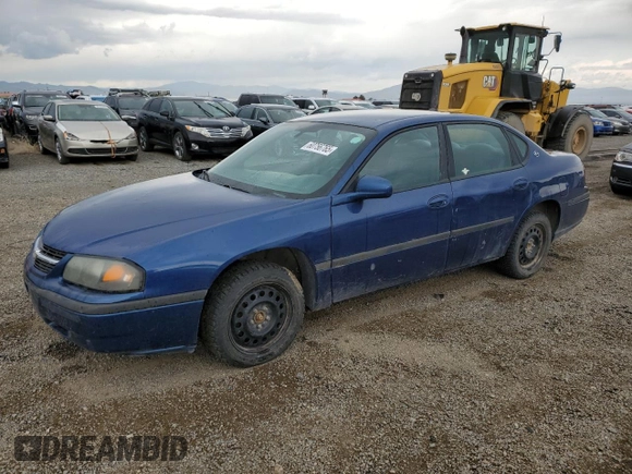 2005 Chevrolet Impala with VIN 2G1WF52E559336733, listed as a Copart auction lot 60756765 with 123,858 mi miles and Clean title. Bid and sale history available at DreamBid. Image 1.
