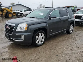 2017 GMC Terrain SLE with VIN 2GKALNEK7H6192592, listed as a Copart auction lot 52491165 with 86,927 mi miles and Clean Title. Bid and sale history available at carsss.com. Image 1.