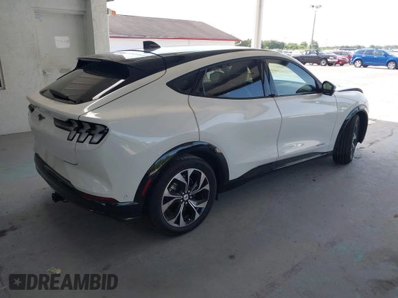 2021 Ford Mustang Mach-E Premium with VIN 3FMTK3SS7MMA25127, listed as a IAAI auction lot 42550023 with 40,590 mi miles and . Bid and sale history available at DreamBid. Image 4.