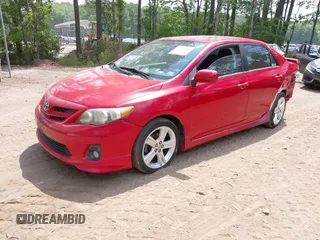 2013 Toyota Corolla L with VIN 2T1BU4EE0DC040504, listed as a IAAI auction lot 42142702 with 102,459 mi miles. Bid and sale history available at carsss.com. Image 2.