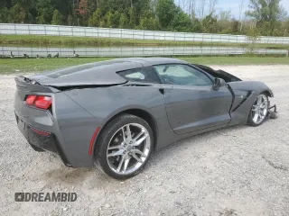 2016 Chevrolet Corvette Z51 2LT with VIN 1G1YK2D76G5115286, listed as a Copart auction lot 72022354 with 38,987 mi miles and Salvage Title. Bid and sale history available at carsss.com. Image 3.