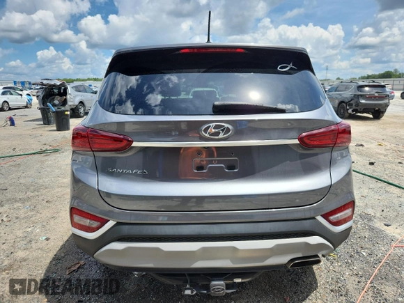 2019 Hyundai Santa Fe SE с VIN 5NMS23AD7KH134965, выставлен на аукционе Copart как лот 63212975 с пробегом 50 196 миль миль и Списание • Salvage title. История ставок и продаж доступна на DreamBid. Изображение 6.