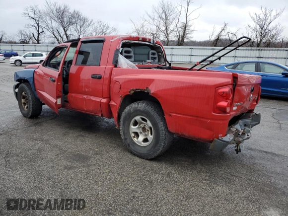 2005 Dodge Dakota ST with VIN 1D7HE28N85S155915, listed as a Copart auction lot 37094164 with Not Provided miles and Salvage Title. Bid and sale history available at carsss.com. Image 2.