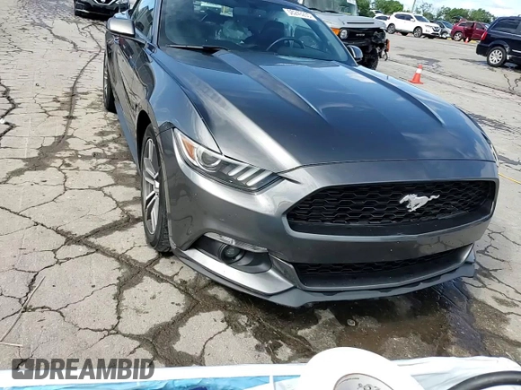 2017 Ford Mustang EcoBoost Premium with VIN 1FATP8UH9H5217901, listed as a Copart auction lot 58243235 with 94,489 mi miles and Salvage title. Bid and sale history available at DreamBid. Image 14.