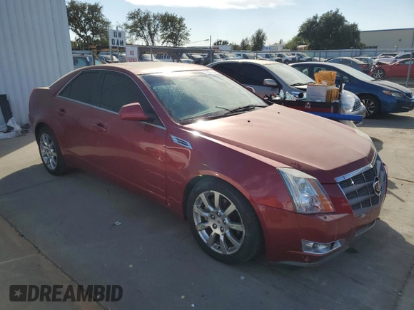 2009 Cadillac CTS RWD w/1SB with VIN 1G6DV57V390104693, listed as a Copart auction lot 75037354 with 148,191 mi miles and Salvage Title. Bid and sale history available at carsss.com. Image 4.