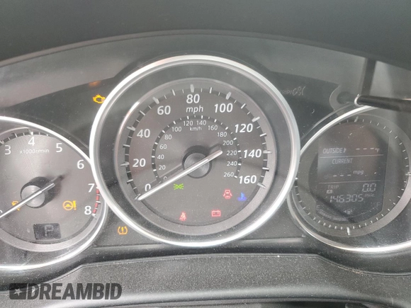 2013 Mazda CX-5 Sport with VIN JM3KE4BE6D0138164, listed as a Copart auction lot 62401595 with 146,305 mi miles and Salvage title. Bid and sale history available at DreamBid. Image 9.