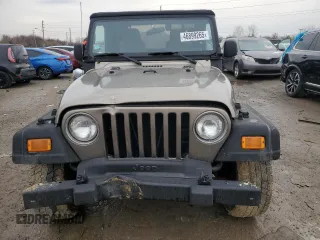 2003 Jeep Wrangler Sport with VIN 1J4FA49S33P345306, listed as a Copart auction lot 46899265 with 143,858 mi miles and Clean Title. Bid and sale history available at carsss.com. Image 5.