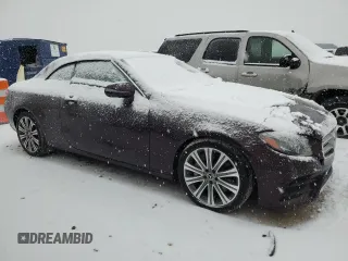 2018 Mercedes-Benz E-Class E 400 with VIN WDD1K6GB6JF023022, listed as a Copart auction lot 87955415 with 0 mi miles and Clean Title. Bid and sale history available at carsss.com. Image 4.