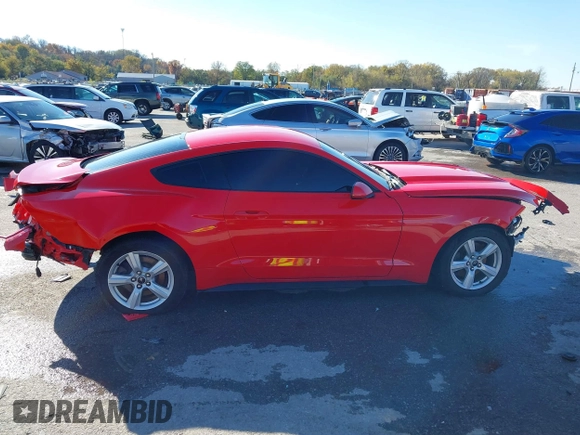 2016 Ford Mustang V6 with VIN 1FA6P8AM7G5201452, listed as a IAAI auction lot 40831733 with 97,592 mi miles and . Bid and sale history available at carsss.com. Image 14.