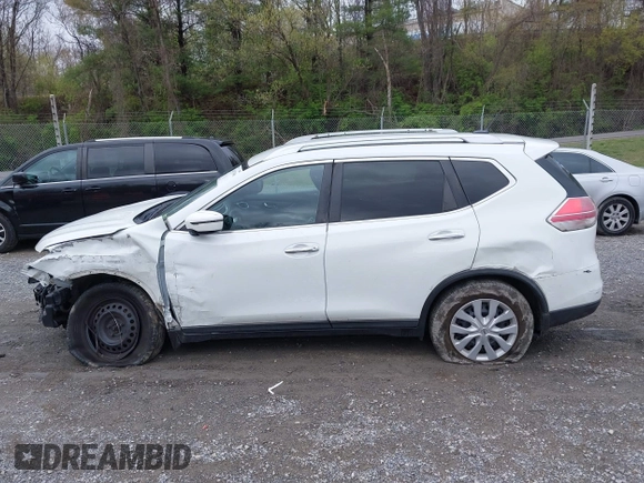 2016 Nissan Rogue SV with VIN KNMAT2MV7GP713086, listed as a IAAI auction lot 42021596 with 118,290 mi miles and . Bid and sale history available at carsss.com. Image 14.