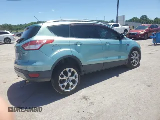 2013 Ford Escape Titanium с VIN 1FMCU0J98DUB77372, выставлен на аукционе Copart как лот 58006235 с пробегом 200 929 миль миль и Списание • Salvage title. История ставок и продаж доступна на DreamBid. Изображение 3.