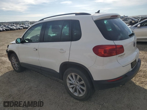 2014 Volkswagen Tiguan Trendline with VIN WVGJV3AX9EW540904, listed as a Copart auction lot 63908715 with Not provided miles and Salvage title. Bid and sale history available at DreamBid. Image 2.